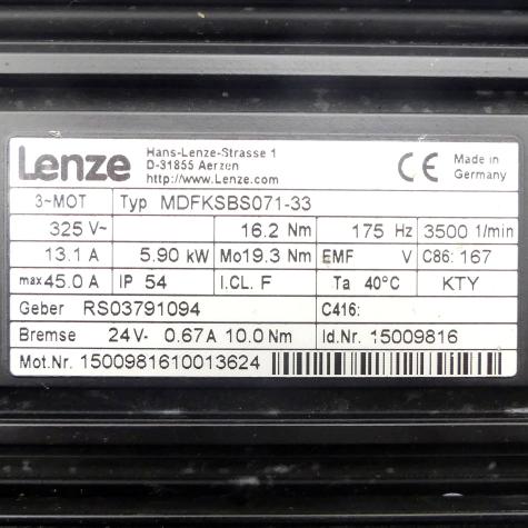 Servomotor  Gebraucht