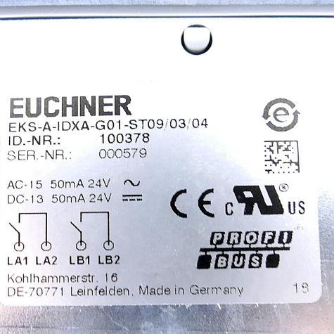 Schlüsselaufnahme EKS-A-IDXA-G01-ST09/03/04 Neu geöffnete OVP