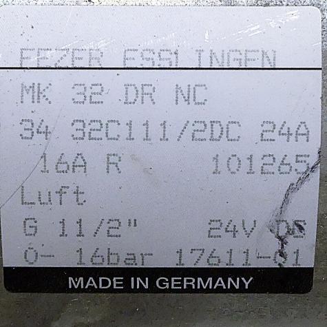 3/2 Wegeventil MK 32 DR NC  Neu