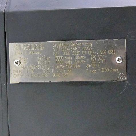 Bürstenloser Servomotor J088 5223 01 002 Gebraucht