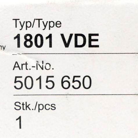 Potential equalization rail 1801 VDE New FS
