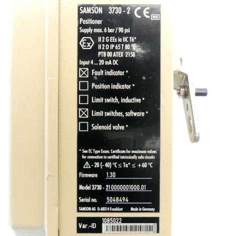 Positioner  Used