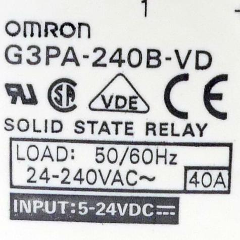 Solid state relay with integrated heat sink  Used