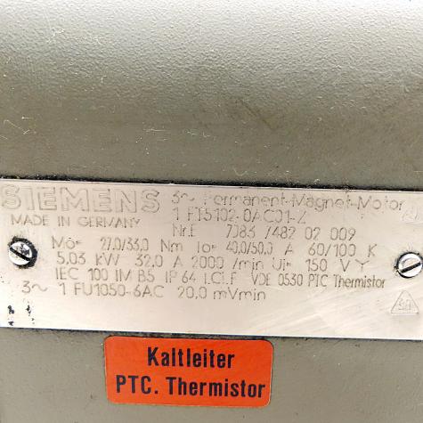 Servomotor 1 FT5102-0AC01-Z Gebraucht