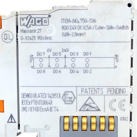 8-channel digital output  Used