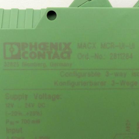 Separating amplifier MACS MCR-UI-UI Used