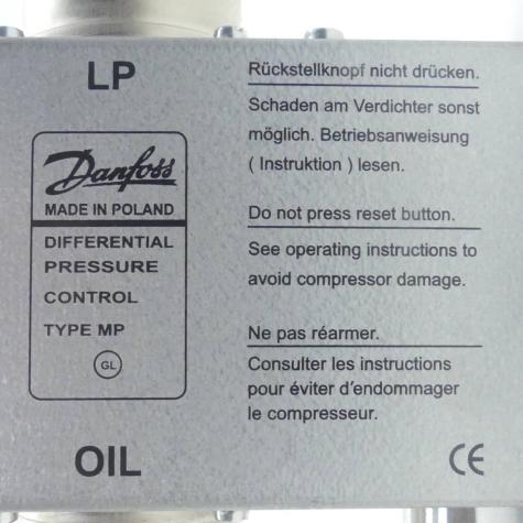 differential pressure controller Type MP  