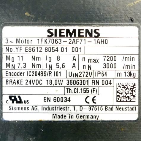 Servo motor  Used