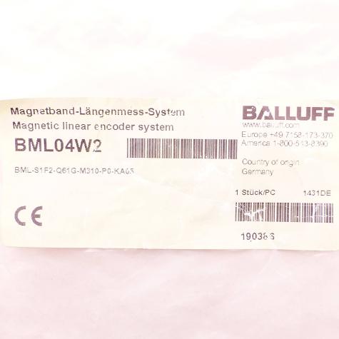 Magnetband-Längenmess-System BML-S1F2-Q61G-M310-P0-KA05 Neu