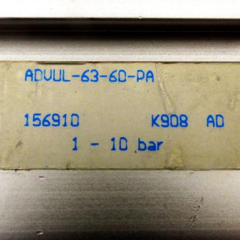 Kompaktzylinder ADVUL-63-60-PA 156910 Gebraucht
