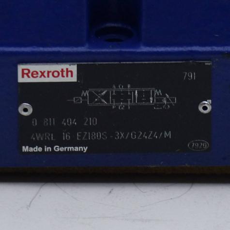 Proportional Valve 4WRL 16 EZ180S-3X/G24Z4/M + 4WRPH 6 C3 B04L-2X/G24Z4/M Refurbished