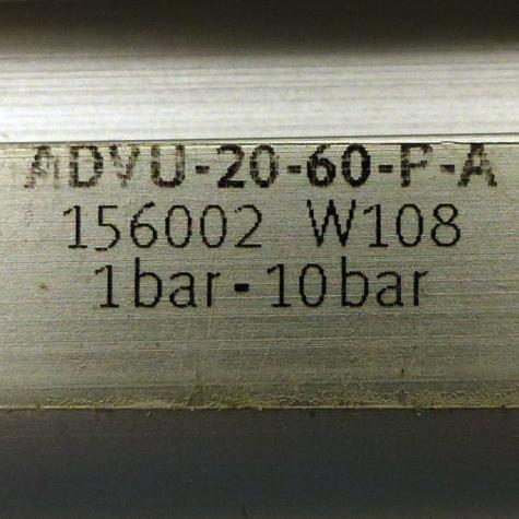 Compact Cylinder ADVU-20-60-P-A  Used