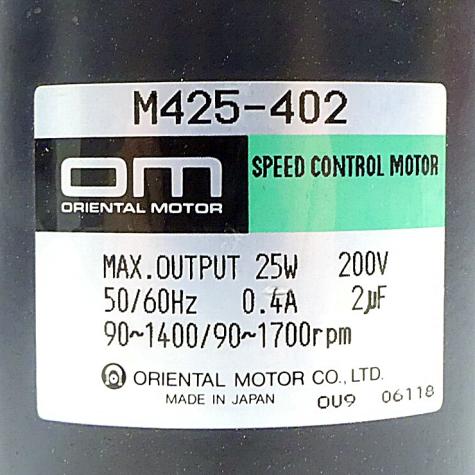Speed Control Motor  Gebraucht