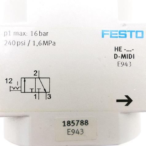 On-off Valve HE-...-D-MIDI HE-...-D-MIDI Refurbished