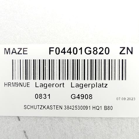 Schutzkasten HQ1 B80 Neu