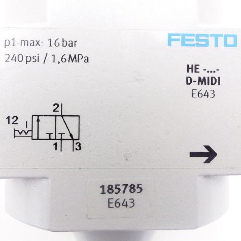 On-off Valve HE-...-D-MIDI  Refurbished