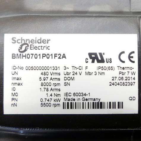 Servomotor BMH0701P01F2A Neu