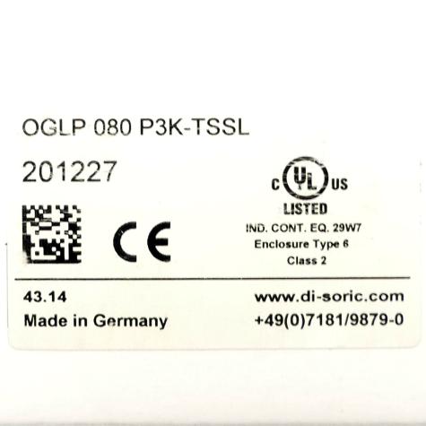 Gabellichtschranke OGLP 080 P3K-TSSL Neu OVP