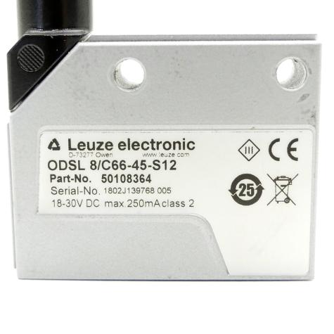 Optical distance sensor 8/C66-45-S12 