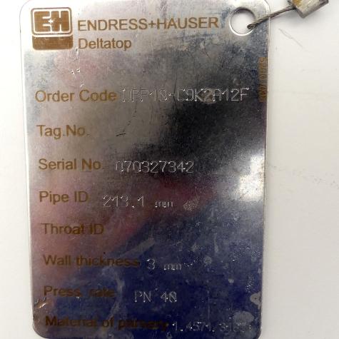 Flow measuring device  Used