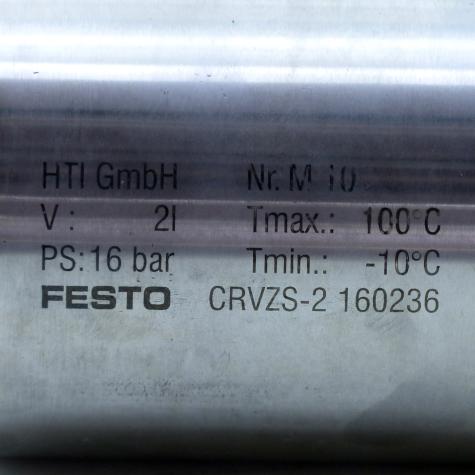 Druckluftspeicher 160236 Neu OVP