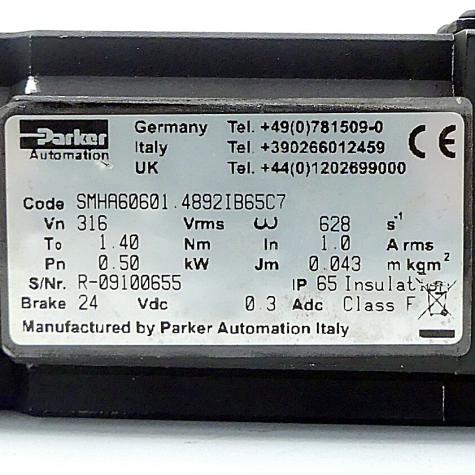 Servo motor SMHA60601 4892IB65C7 Used
