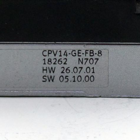 Plate for valve island CPV14-GE-FB-8 18262 Used