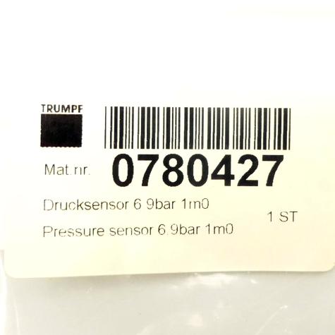 Pressure sensor 6.9bar 1m0  New