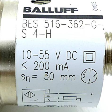 Inductive sensor BES 516- 362-G-S 4-H BES 516-362-G-S 4-H New