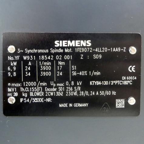 Synchronous spindle motor  New