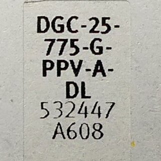 Linear drive 532447 Used