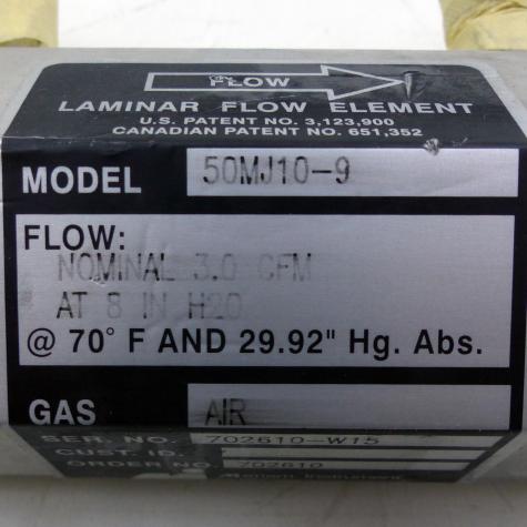 Flow Element  Used