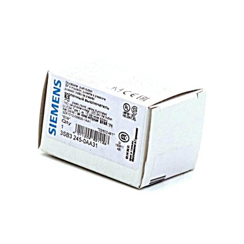 Push-button yellow 3SB3245-0AA31 New FS