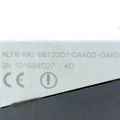 Write/Read device 6GT2001-0AA00-0AXO New