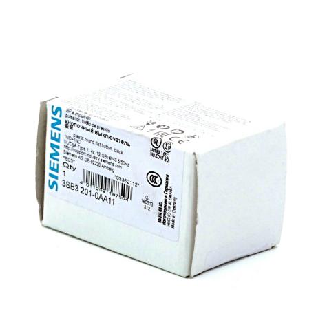 Drucktaster schwarz  Neu OVP