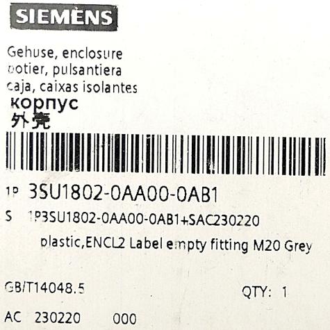 Enclosure for command devices  New FS
