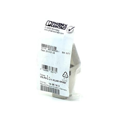 RJ45 Kupplung VS-PPC-J-1-RJ45-MNBK Neu OVP