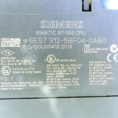 SIMATIC S7-300  Gebraucht