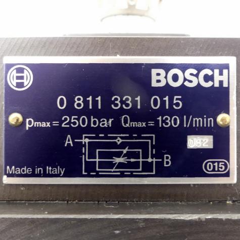 2-way flow control valve  Used