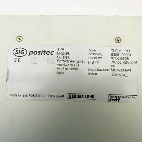 Twin Line Schrittmotorsteuerung IP54 TLC511PSF -/RM/-/CAN/HBC Gebraucht
