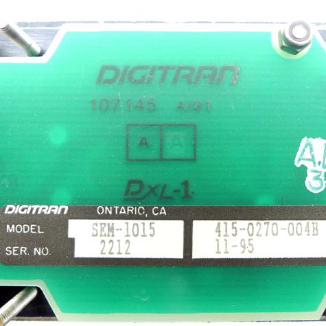 Hurco operator circuit board SEM-1015 415-0270-004B Used