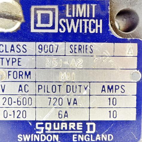 Limit Switch B51-A2 Used