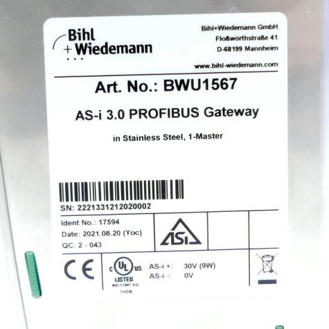 Profibus Gateway AS-i 3.0 17594 