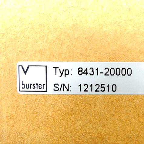 Compressive force sensor 8431-20000 
