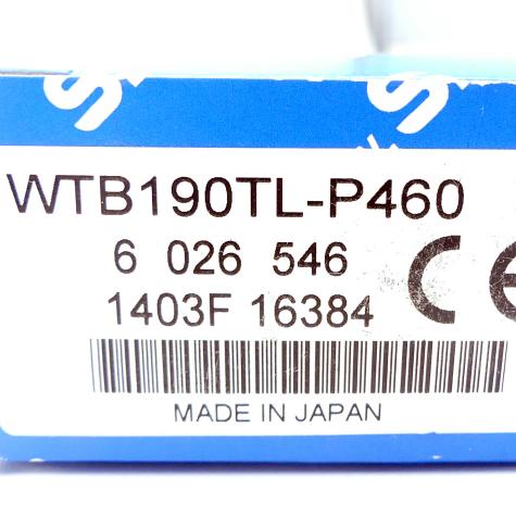 Reflexions-Lichttaster WTB190TL-P460 Neu OVP