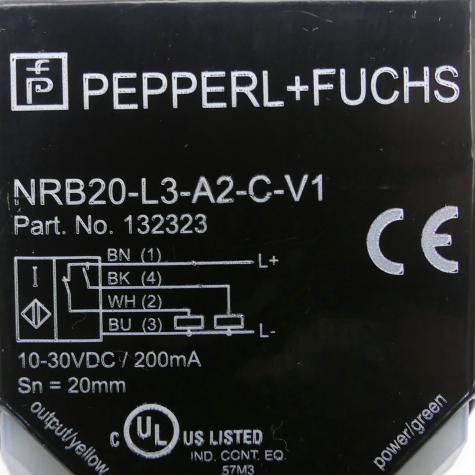 Inductive sensor NRB20-L3-A2-C-V1 Used