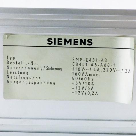 Power Supply Unit SMP-E431-A3 Used