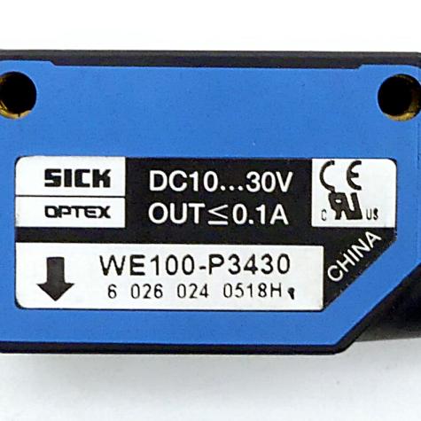 Photoelectric barrier WE100-P3430 