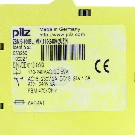 Sicherheitsrelais ZBN/FBM:470kOhm Neu OVP
