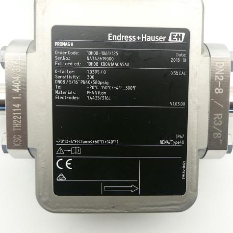 Magnetic-inductive flowmeter  New FS